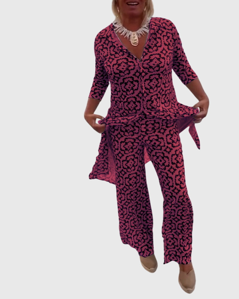 Gabriella™ | Elegante vintage tweedelige set