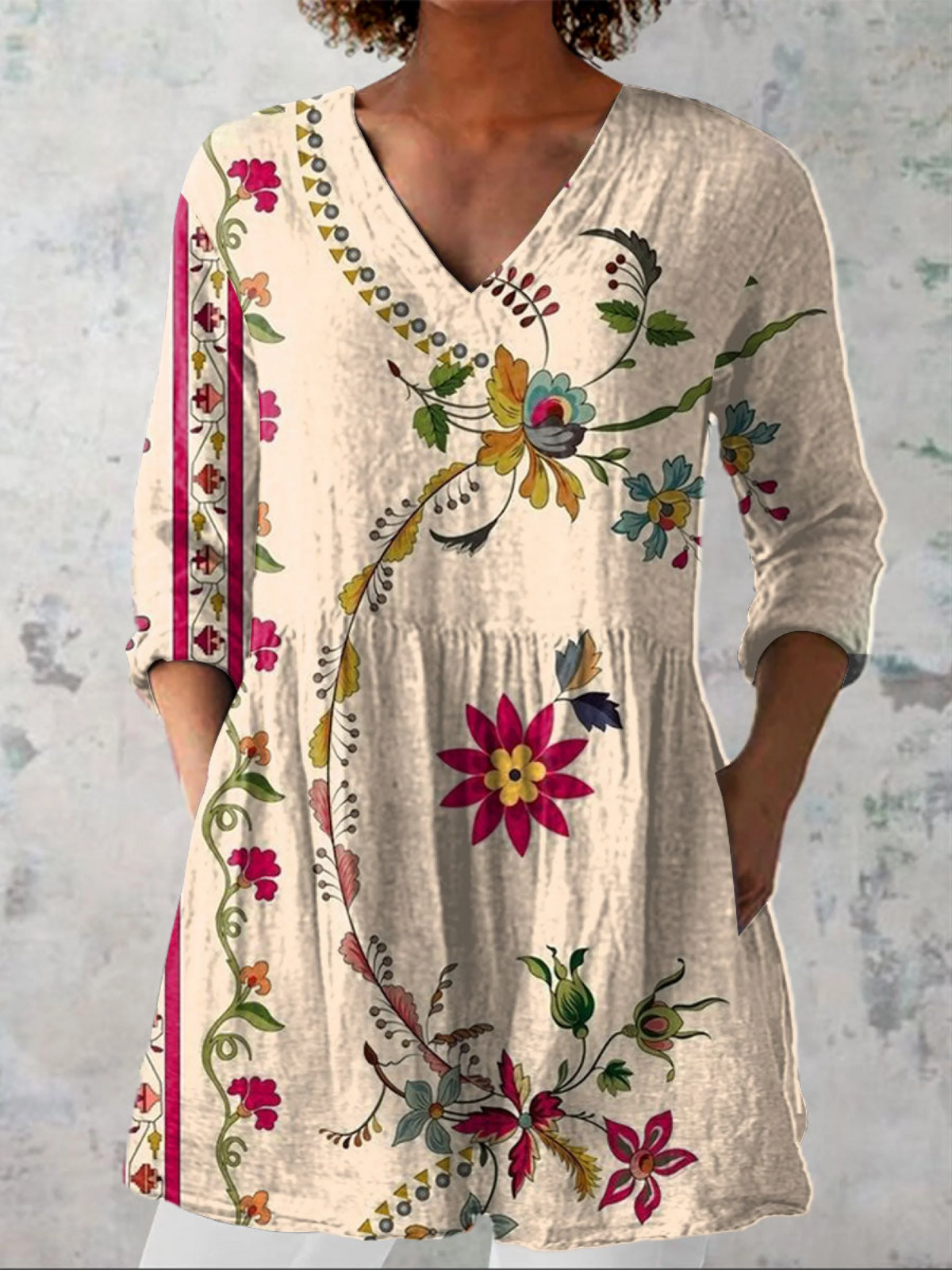 Valentine | Elegante lange blouse