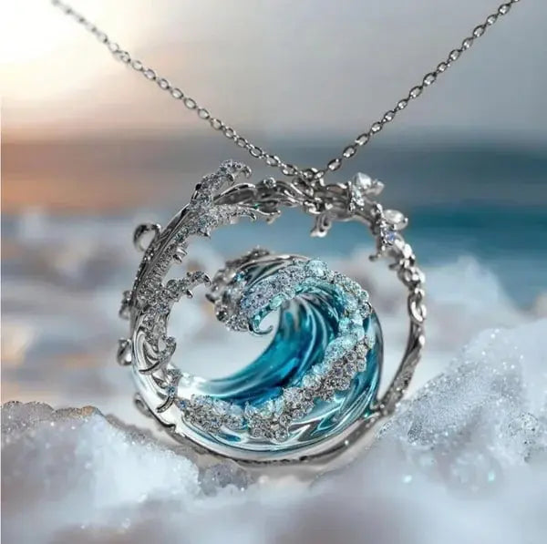 Ketting met hanger "Belofte van de Oceaan"