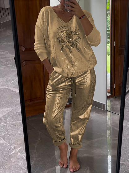 Arlise | Elegante casual tweedelige set