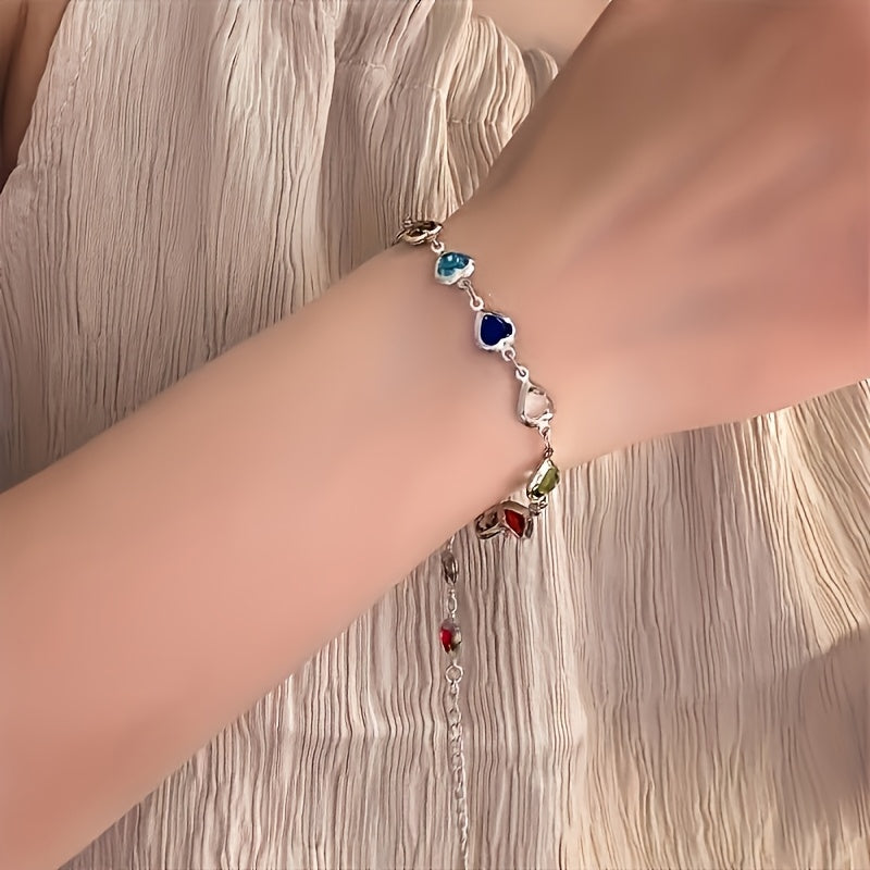 Unieke hartvormige armband