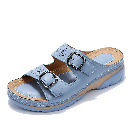 Lovas orthopedische sandalen voor hielspoor, brede voeten en artrose