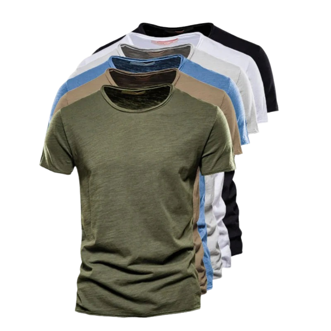 Milan | Klassiek T-shirt 2+1 Gratis