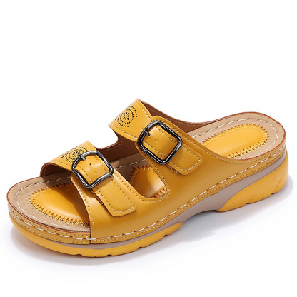 Lovas orthopedische sandalen voor hielspoor, brede voeten en artrose