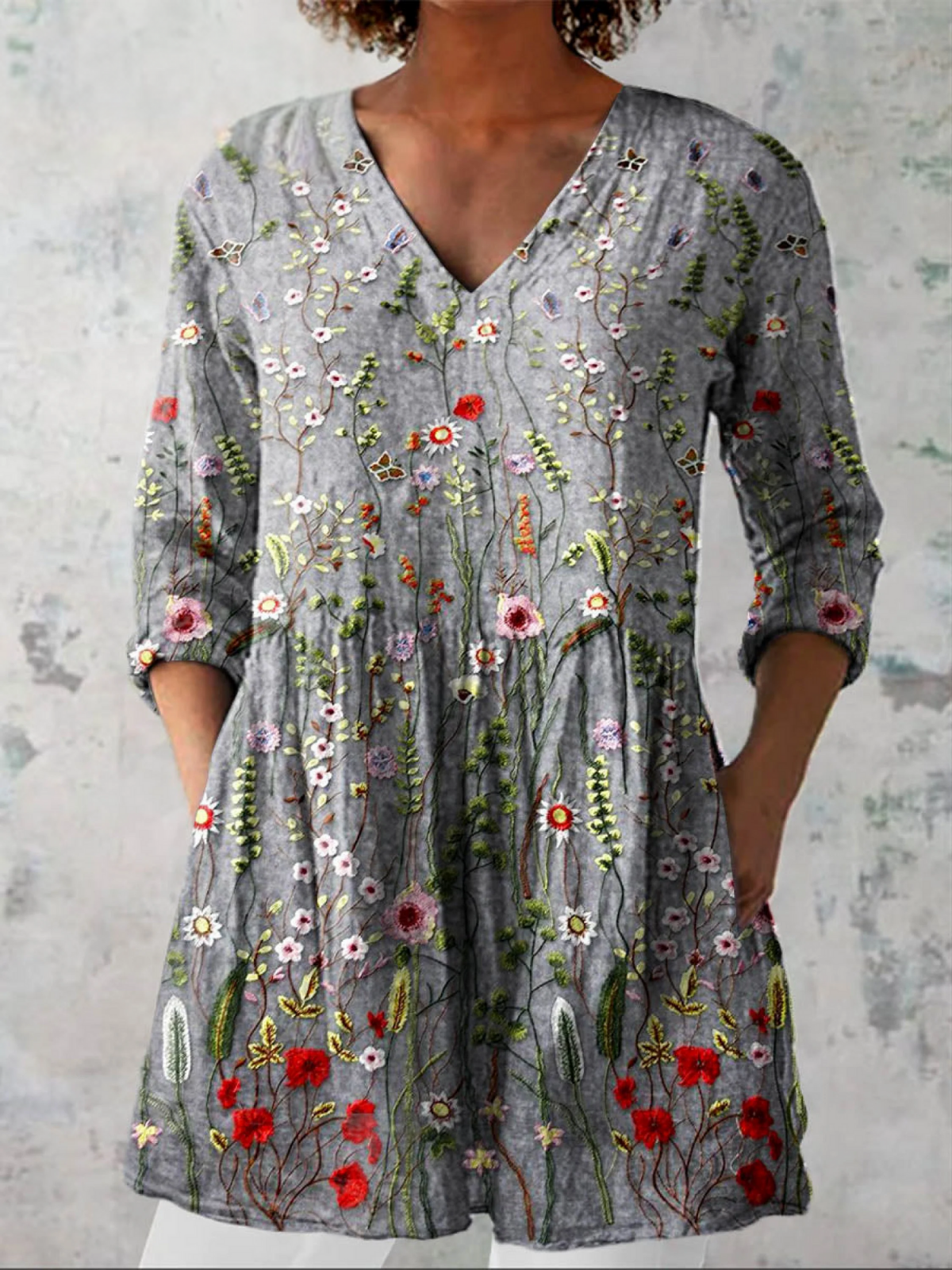 Sophie | Elegante lange blouse