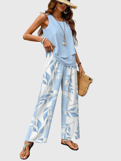 Brenda™ | Elegante zomerse tweedelige set