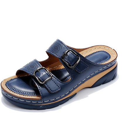 Lovas orthopedische sandalen voor hielspoor, brede voeten en artrose