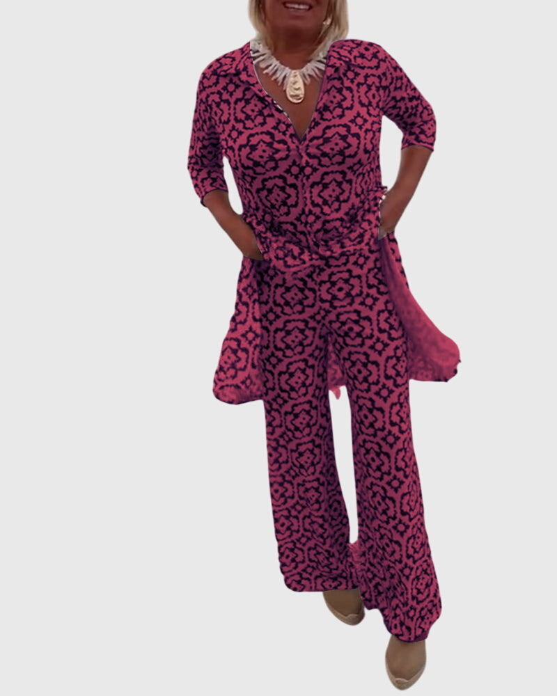Gabriella™ | Elegante vintage tweedelige set