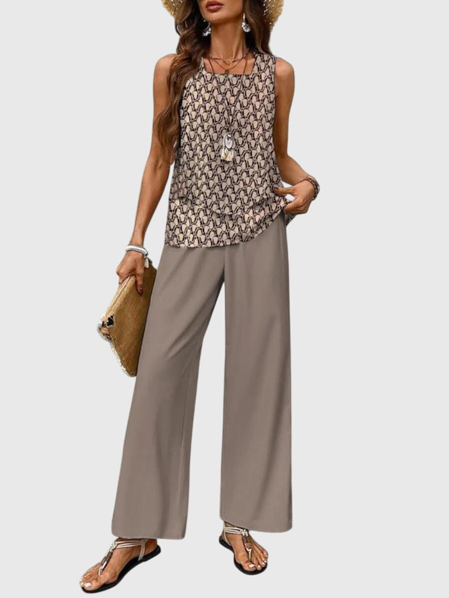 Brenda™ | Elegante zomerse tweedelige set