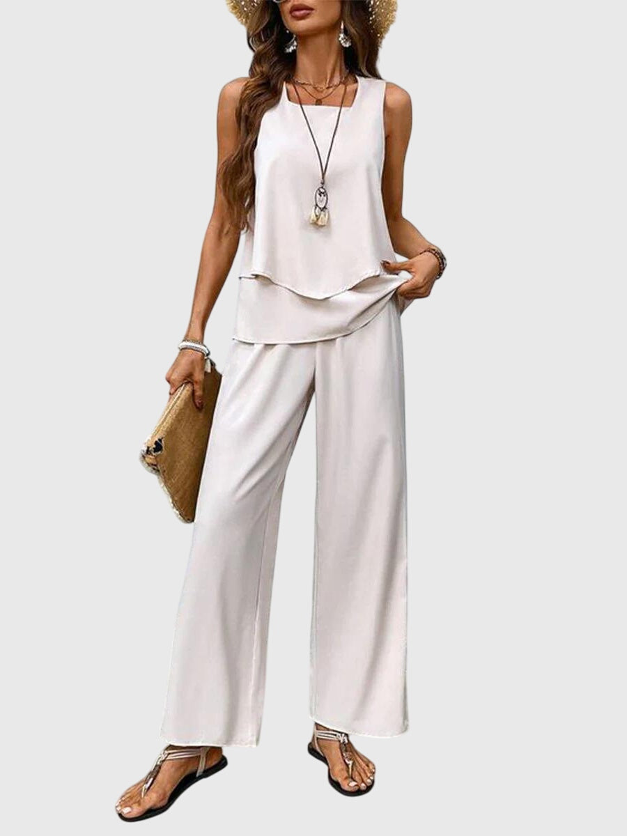 Brenda™ | Elegante zomerse tweedelige set