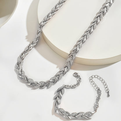 Kristallen vissenstaart set