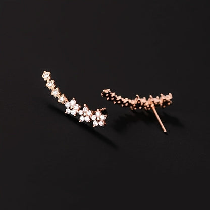 Tijdloze bloemenoorbellen