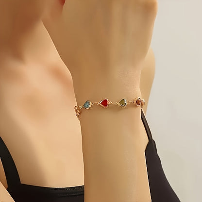 Unieke hartvormige armband