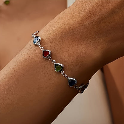 Unieke hartvormige armband