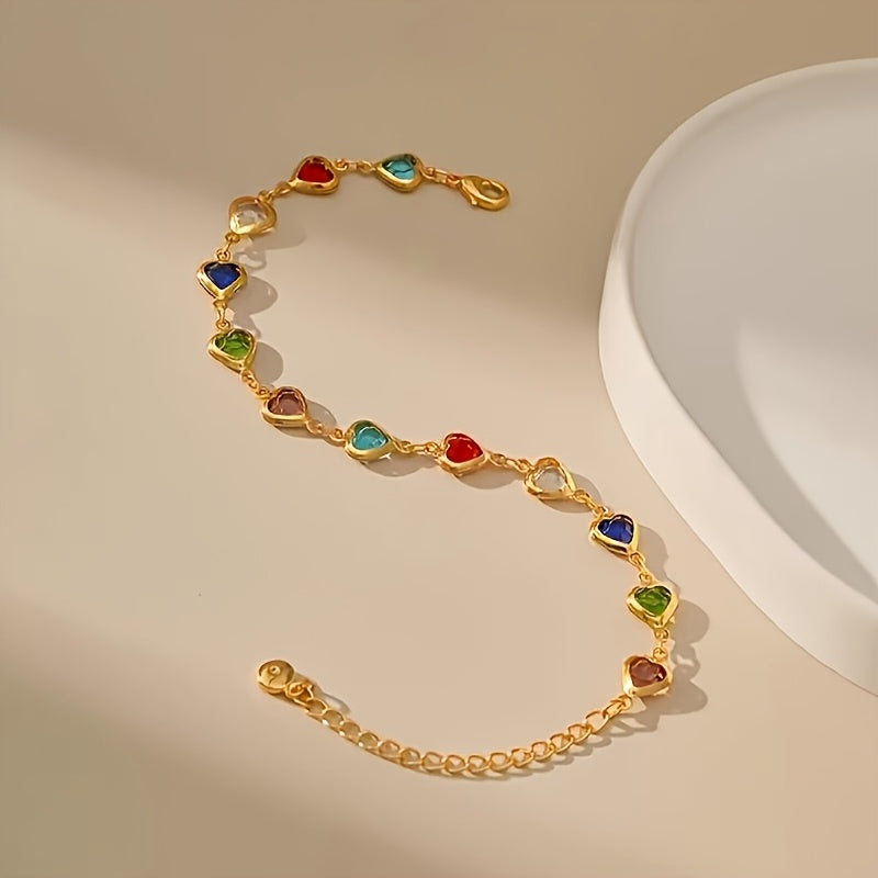 Unieke hartvormige armband