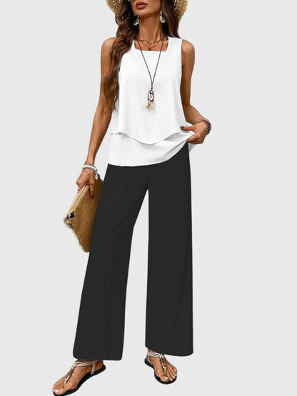 Brenda™ | Elegante zomerse tweedelige set