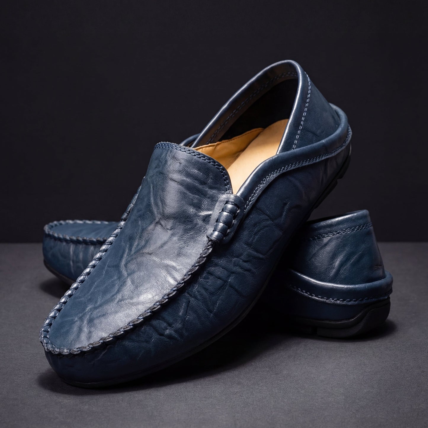 Florence | Leren mocassins