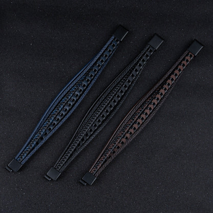 Ragnar™ | Leren gevlochten Viking-armband 1+1 Gratis