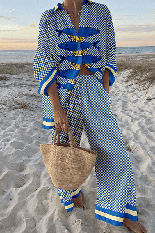Yareli™ | Elegante tweedelige set