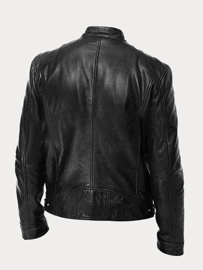 Casual Leren Jas voor Heren