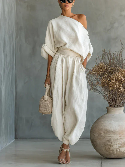 Mila™ | Tweedelige set met blote schouders
