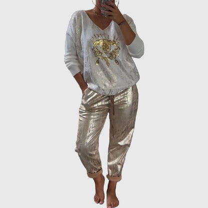 Arlise | Elegante casual tweedelige set