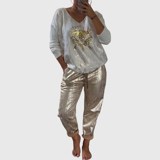 Arlise | Elegante casual tweedelige set