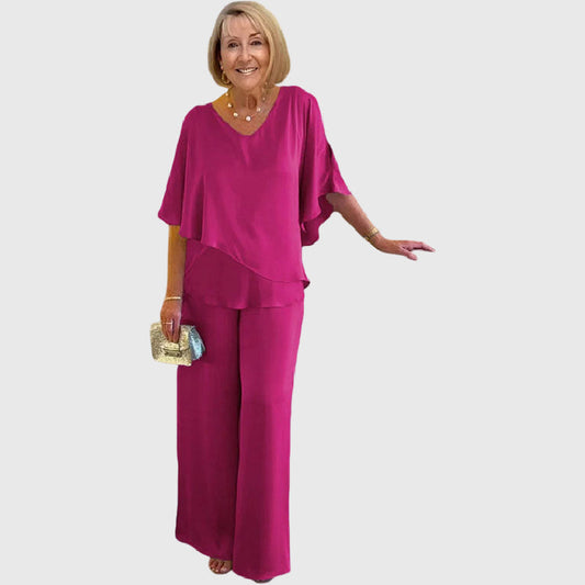 Selina | Elegante tweedelige set met vloeiend silhouet