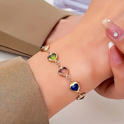 Unieke hartvormige armband