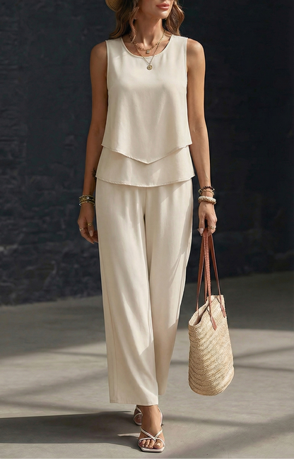 Mercedes™ | Elegante tweedelige set