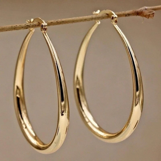 Exclusieve vintage gouden oorbellen