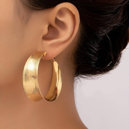 Vintage gouden creolen