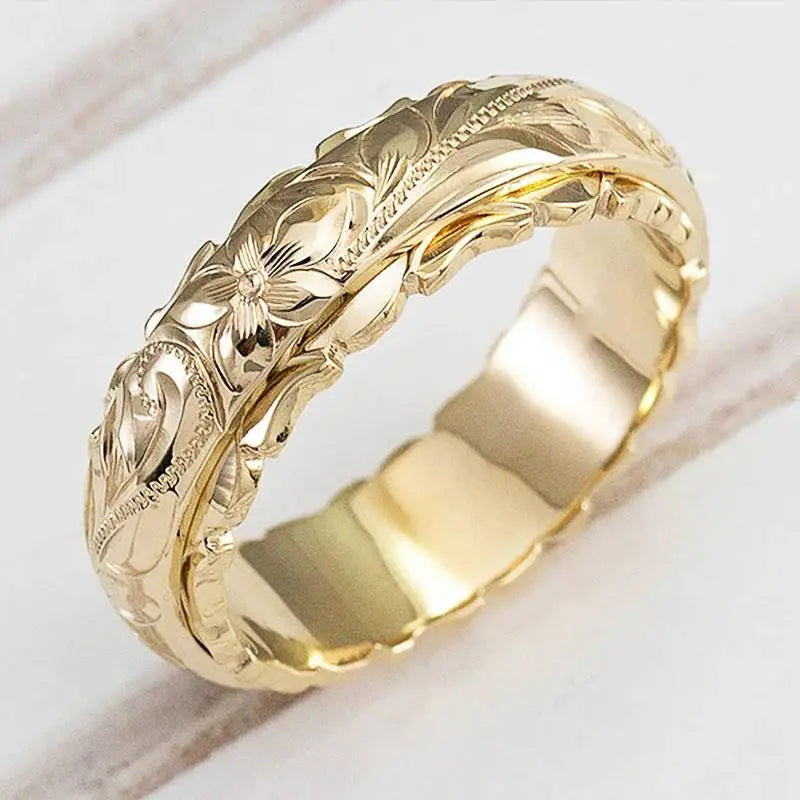 Gouden ring “Oude Bloem”