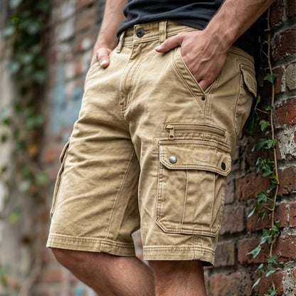 Beeckhoven™ | Functionele denim cargoshort