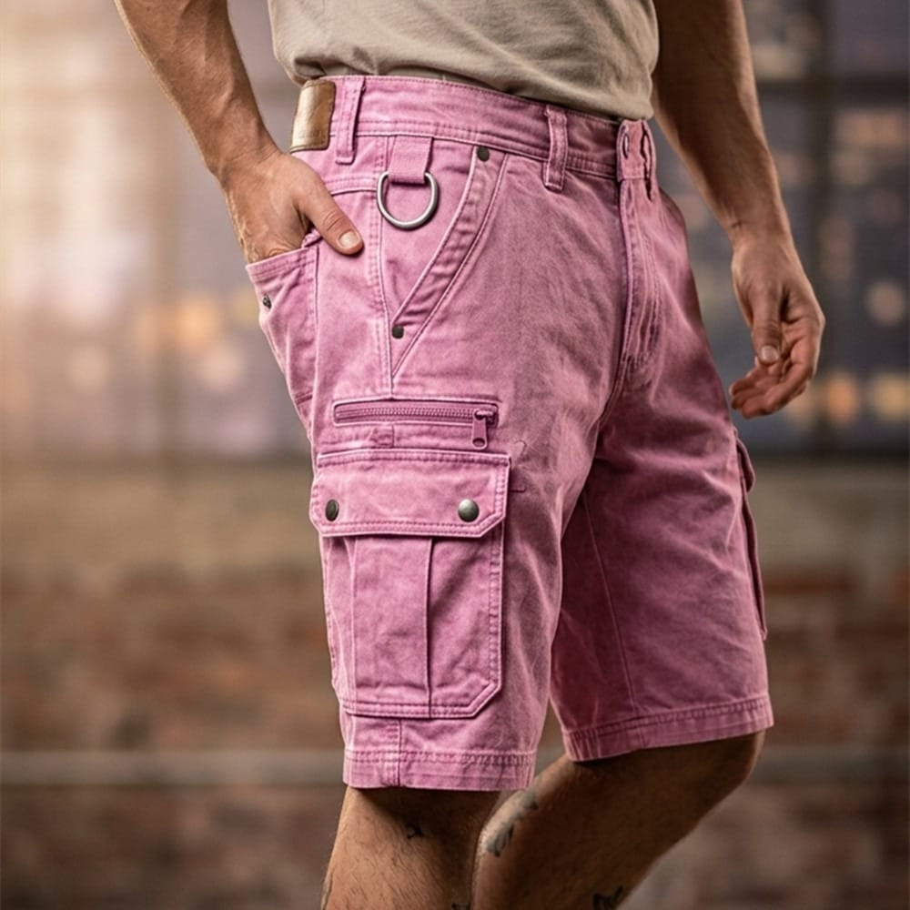 Beeckhoven™ | Functionele denim cargoshort