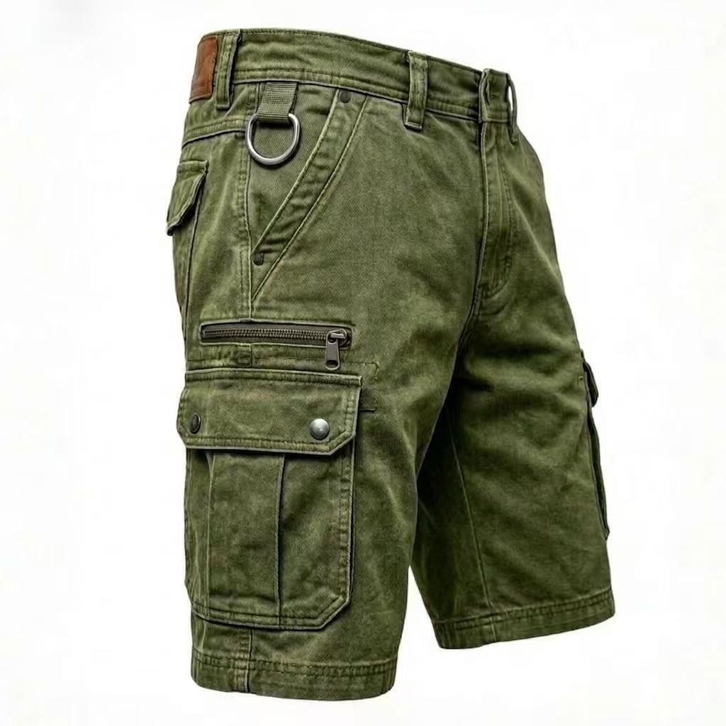 Beeckhoven™ | Functionele denim cargoshort