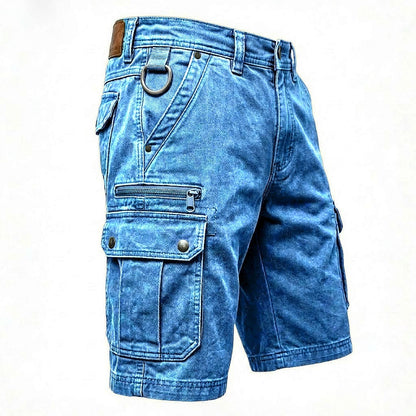 Beeckhoven™ | Functionele denim cargoshort