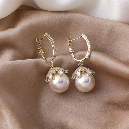 Magnifieke parels baby oorbellen