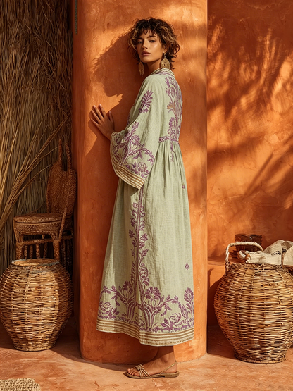 Celestina | Boheemse jurk met mediterrane charme