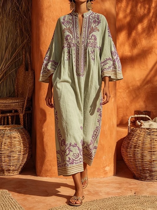 Celestina | Boheemse jurk met mediterrane charme