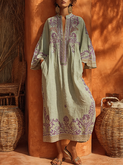 Celestina | Boheemse jurk met mediterrane charme
