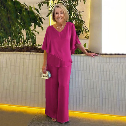 Selina | Elegante tweedelige set met vloeiend silhouet