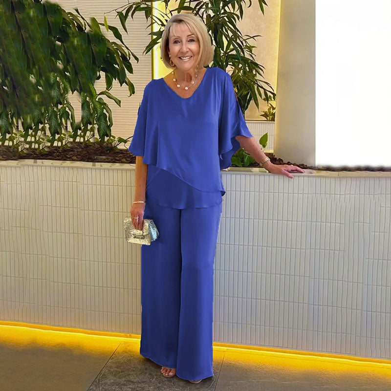 Selina | Elegante tweedelige set met vloeiend silhouet