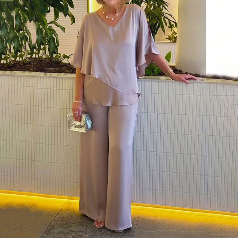 Selina | Elegante tweedelige set met vloeiend silhouet
