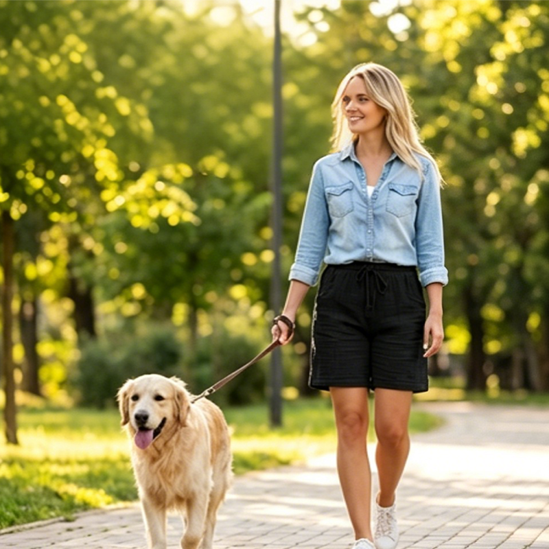 Damesshort met elastische tailleband, ademend en makkelijk te combineren